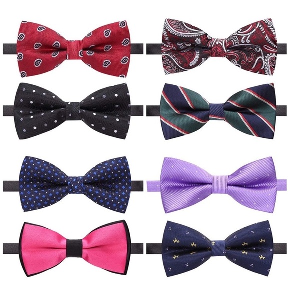 Accessories | Mens 8 Pack Clip On Bow Tie Bundle Set Nwt  display picture 1